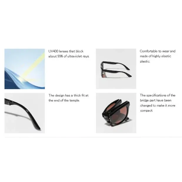 UniQlo Wellington Folding Sunglasses 481639 Japan best brand