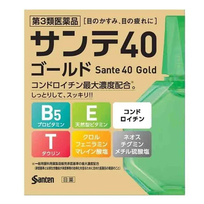 Sante 40 Gold Eye Drops – 12mL