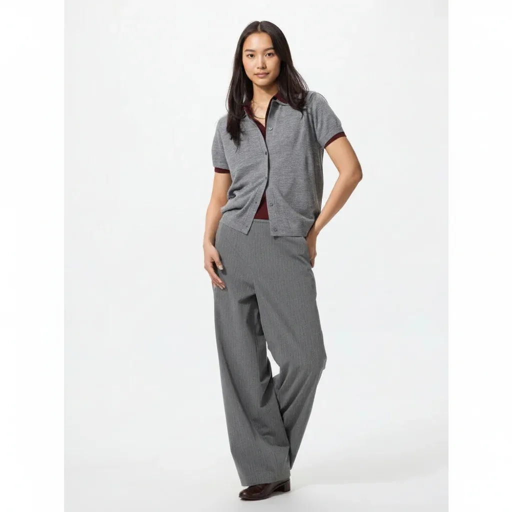 UniQlo Smart Easy Pants – Stripe 488866 Japan best brand