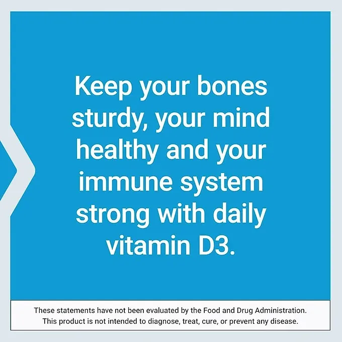 Life Extension Vitamin D3 5000 IU – 60Capsules