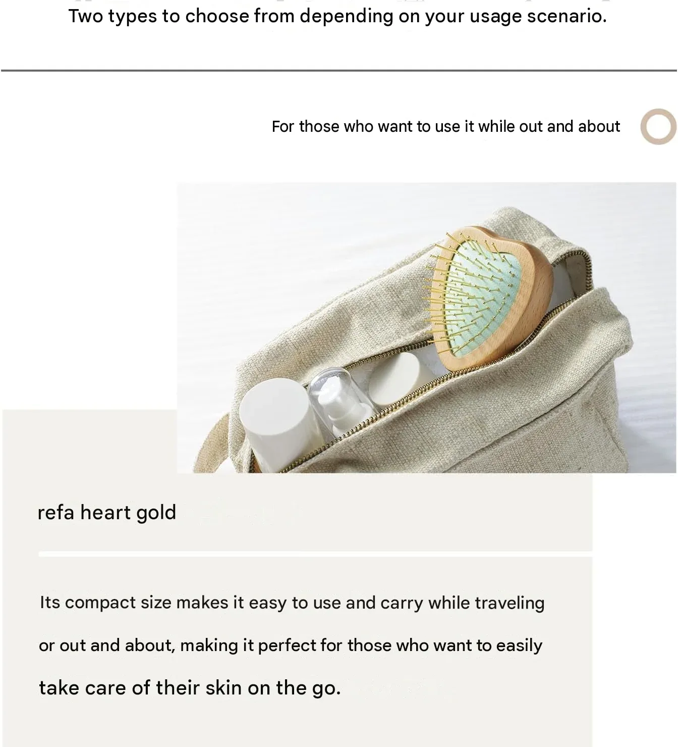 ReFa HEART GOLD with Shopper Set – Official Store Exclusive