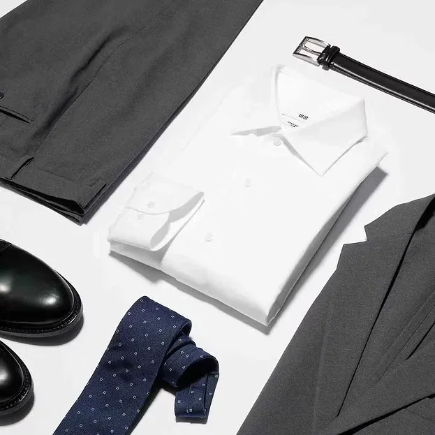 UniQlo Fine Cross Oxford Shirt / BD 477990 Japan best brand