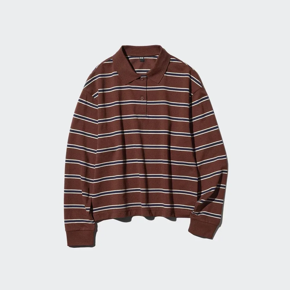 UniQlo Striped Polo Shirt 489061 Japan best brand