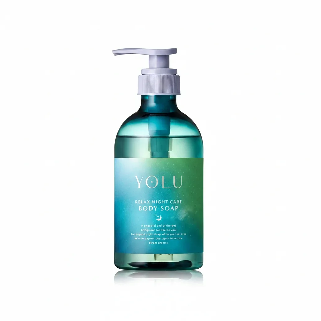 YOLU Relax Night Care Body Soap – Mint & Lychee Sorbet Scent 525 g
