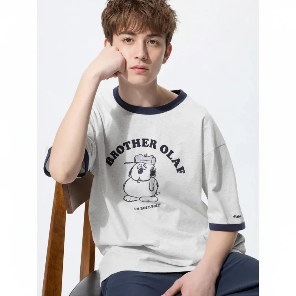 UniQlo Peanuts UT Relax Fit T-Shirt 489072 Japan best brand