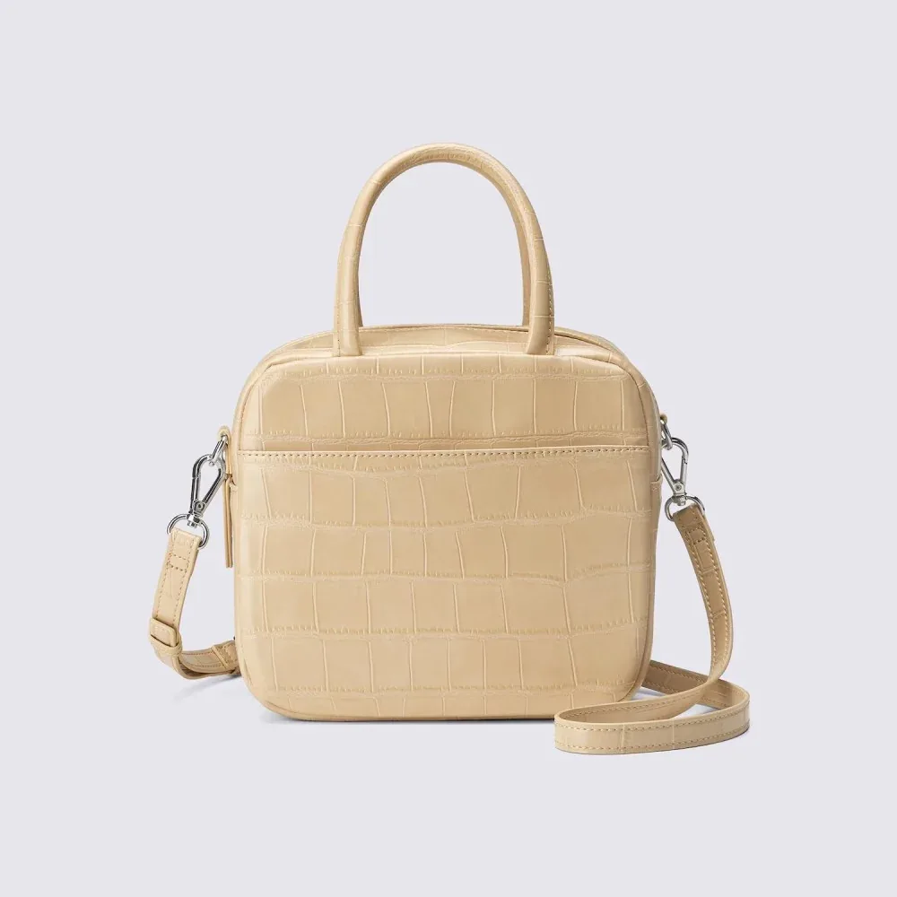 GU Square Boston Bag CL 361178 Japan best brand 18×20×9.5 cm