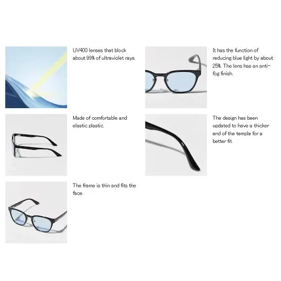 U Sunglasses / Square 481637 Japan Best Brand