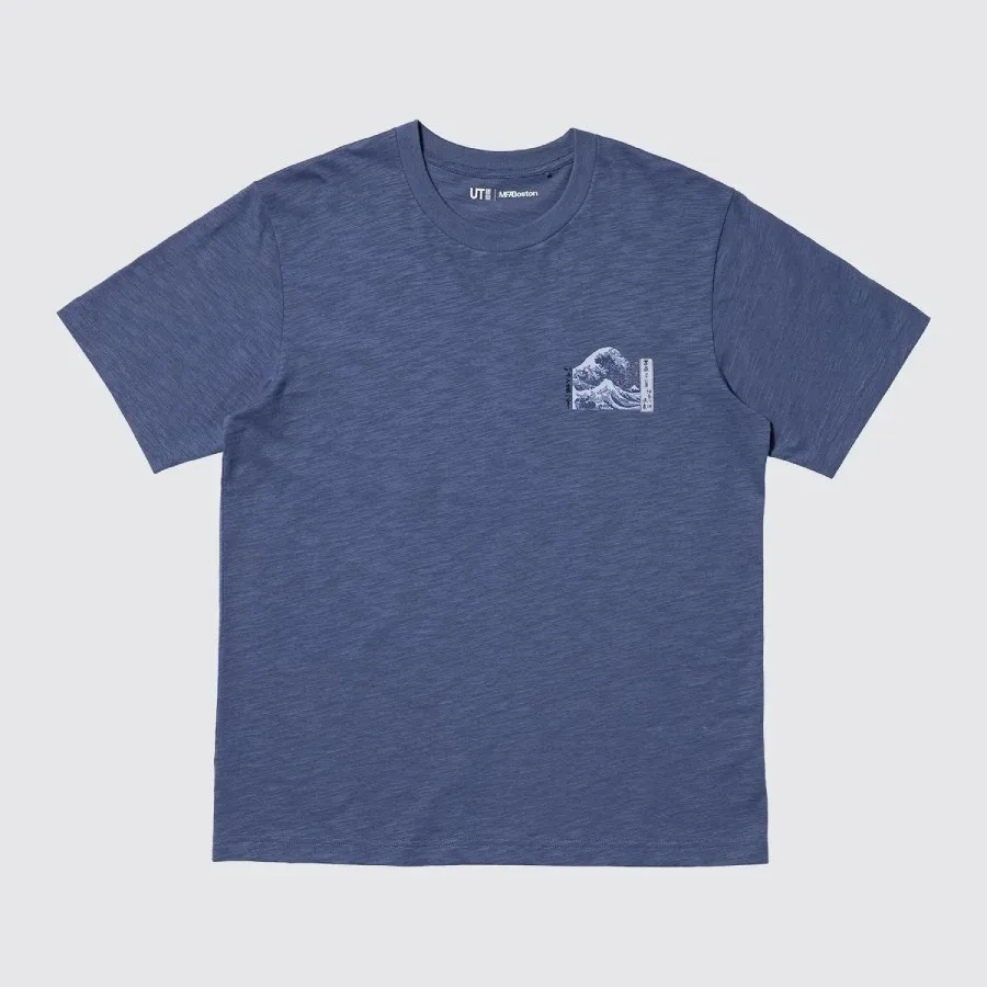 UniQlo Ukiyo-e Blue UT 482784 Japan best brand