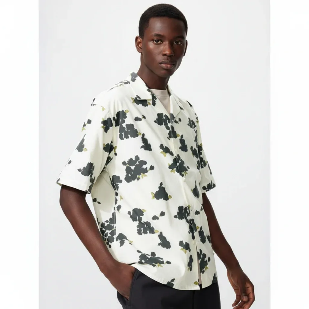 UniQlo Open Collar Shirt 482480 Japan best brand