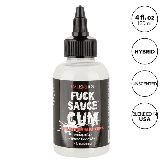 Fuck Sauce™ Cum Unscented Hybrid Lube 4 fl. oz.