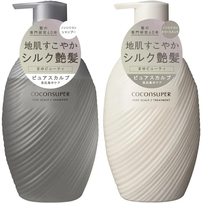 COCONSUPER Pure Scalp Shampoo & Treatment (Choose Your Option) 500 mL each