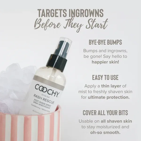 COOCHY Rash Rescue Post Shave Spray
