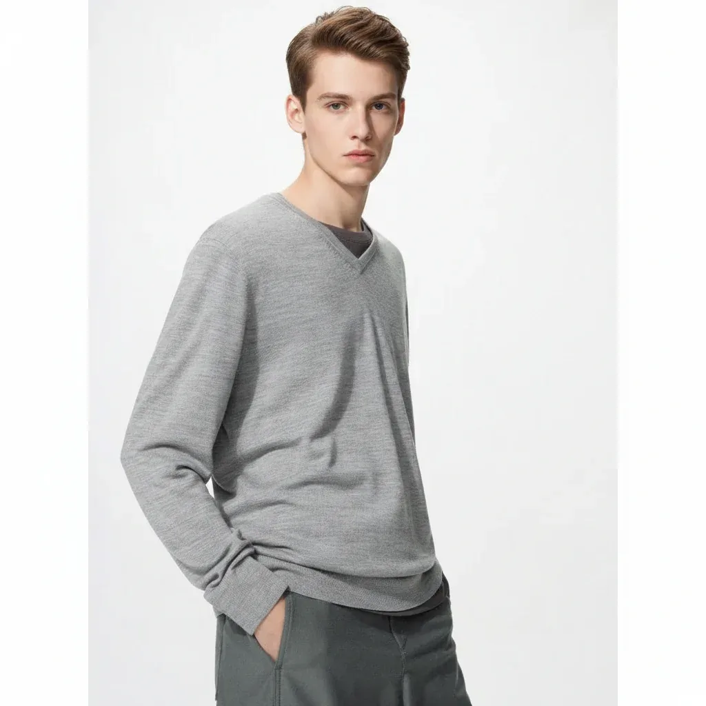 UniQlo Merino V-Neck Sweater 478536/486063 Japan best brand