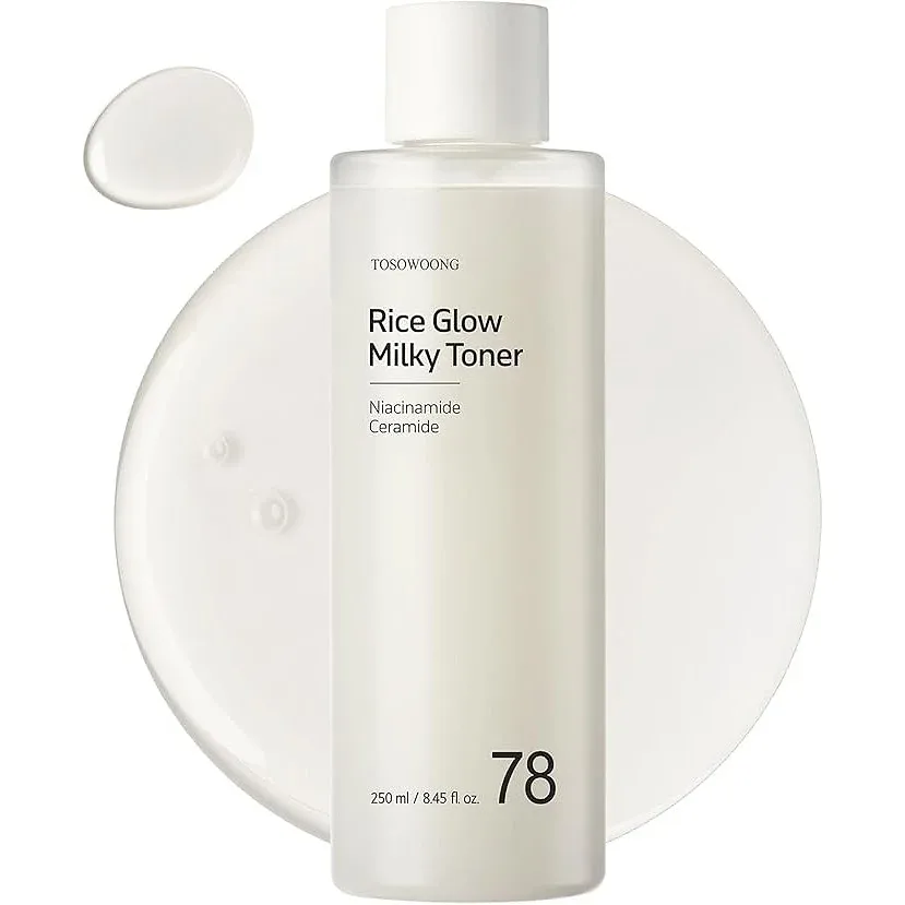 TOSOWOONG Rice Glow Milky Toner (250 ml / 8.5 fl oz)