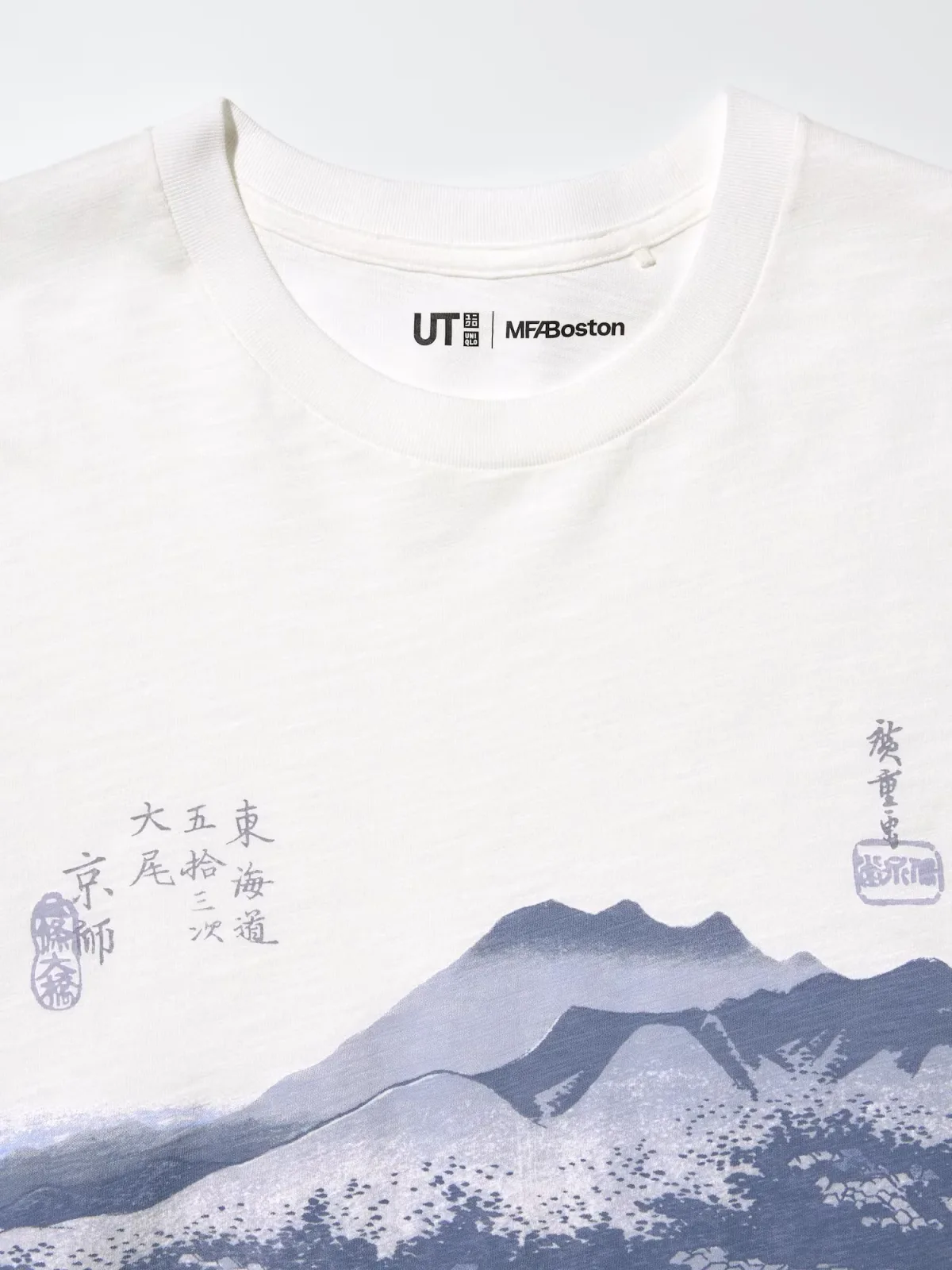 UniQlo Ukiyo-e Blue UT 485077 Japan best brand