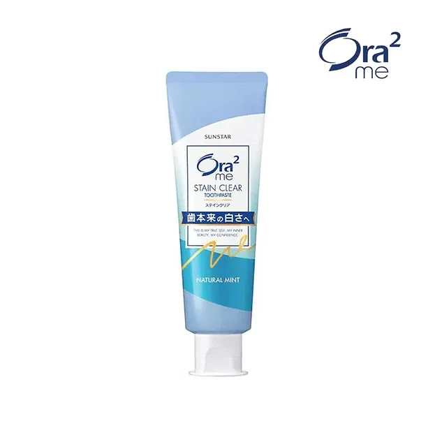 Therapeutic and Whitening Toothpaste Ora2 Me Stain Clear Japan