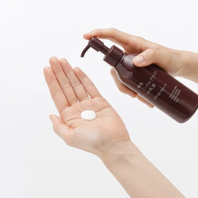 Muji Medicated Wrinkle Bright UV Emulsion