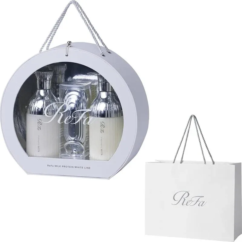 ReFa MILK PROTEIN Hair Care Gift Set – White Floral Musk