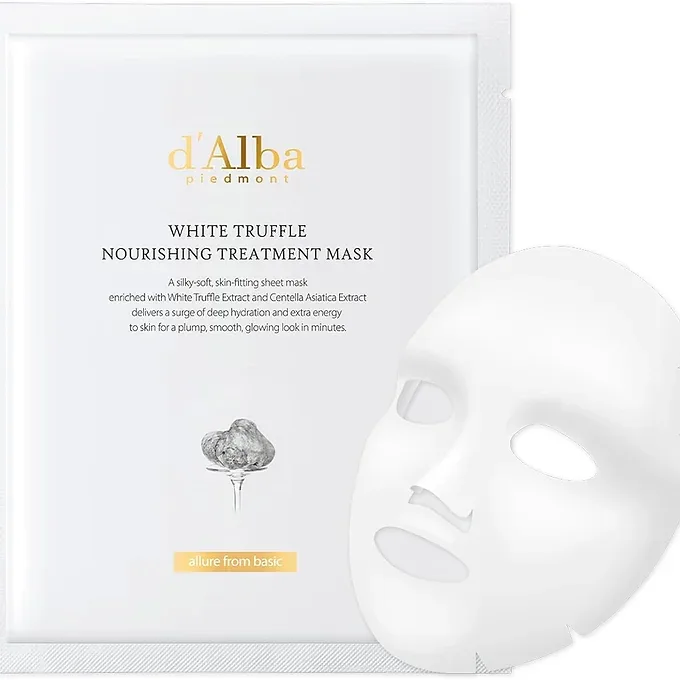 d'Alba White Truffle Nourishing Treatment Mask Pack (Box of 5)
