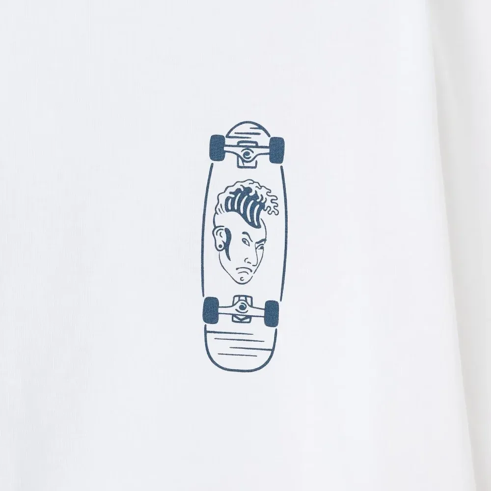 GU Graphic T-Shirt NAGA 360426 Japan best brand