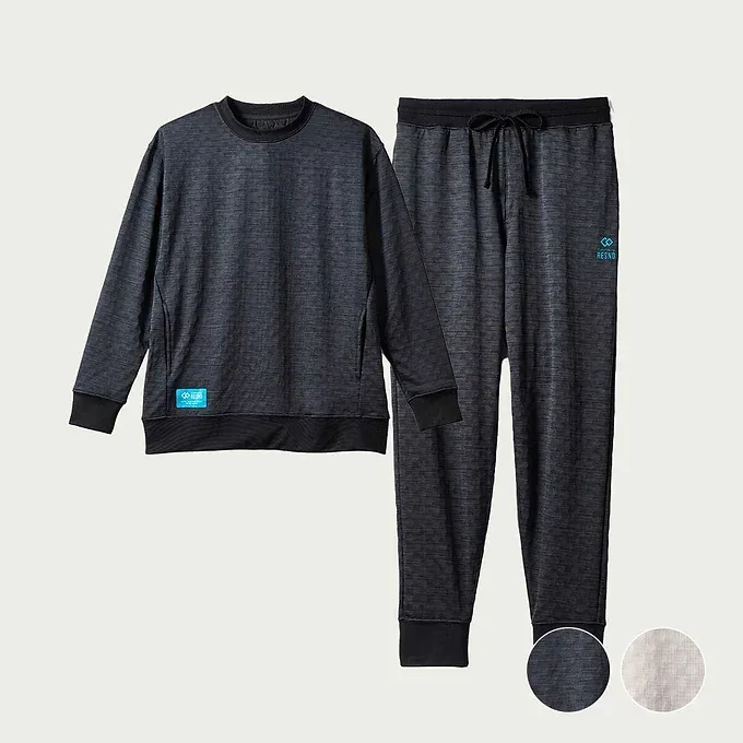Colantotte RESNO MAGNE Recovery Wear PLUS – Long Sleeve Top & Long Pants Set