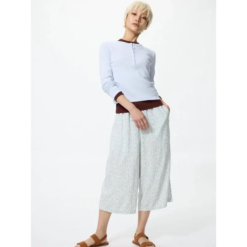 UniQlo Rayon Relax Shorts (Rayon Rilaco) 484118 Japan best brand