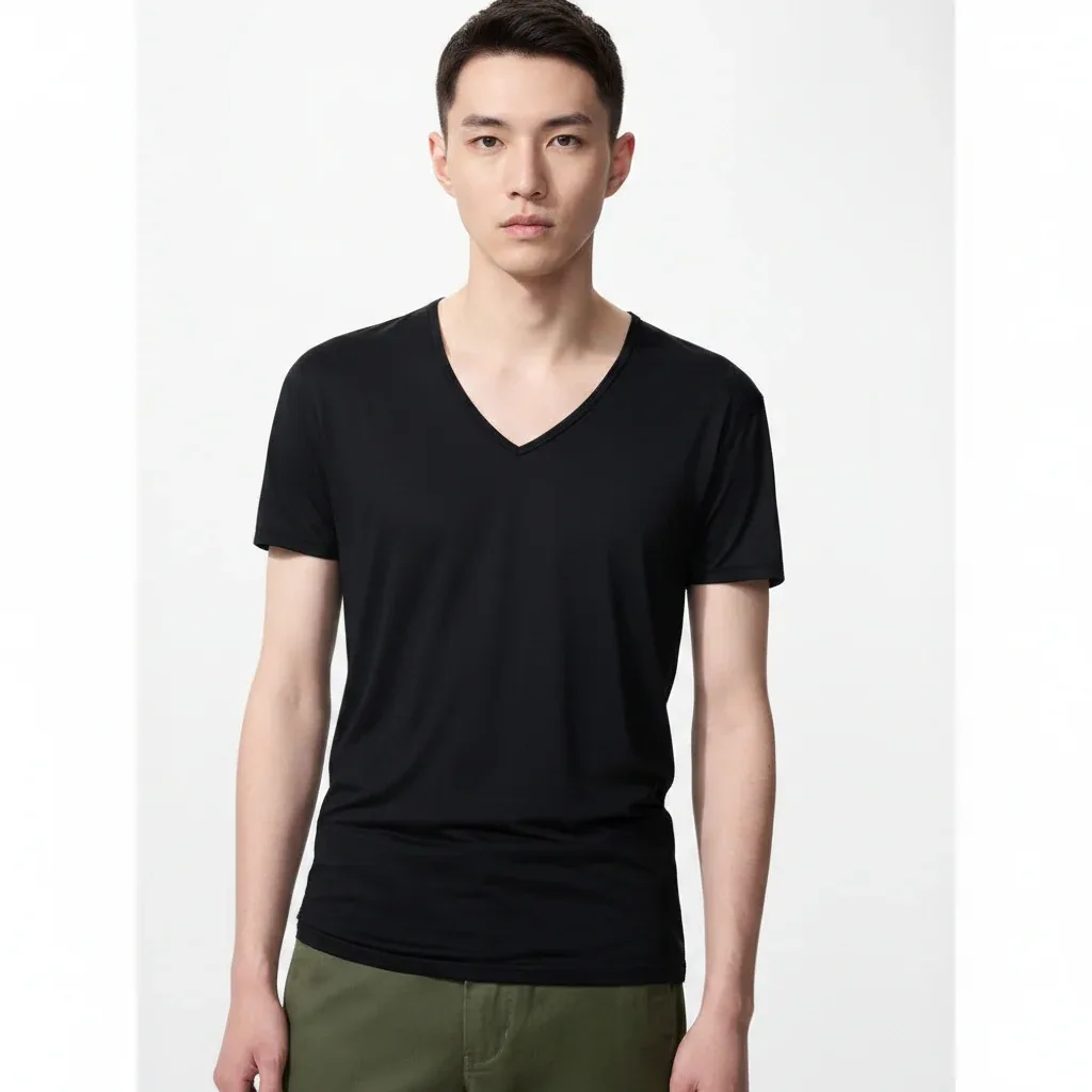UniQlo AIRism V-Neck T-Shirt (Men) 482512 Japan best brand