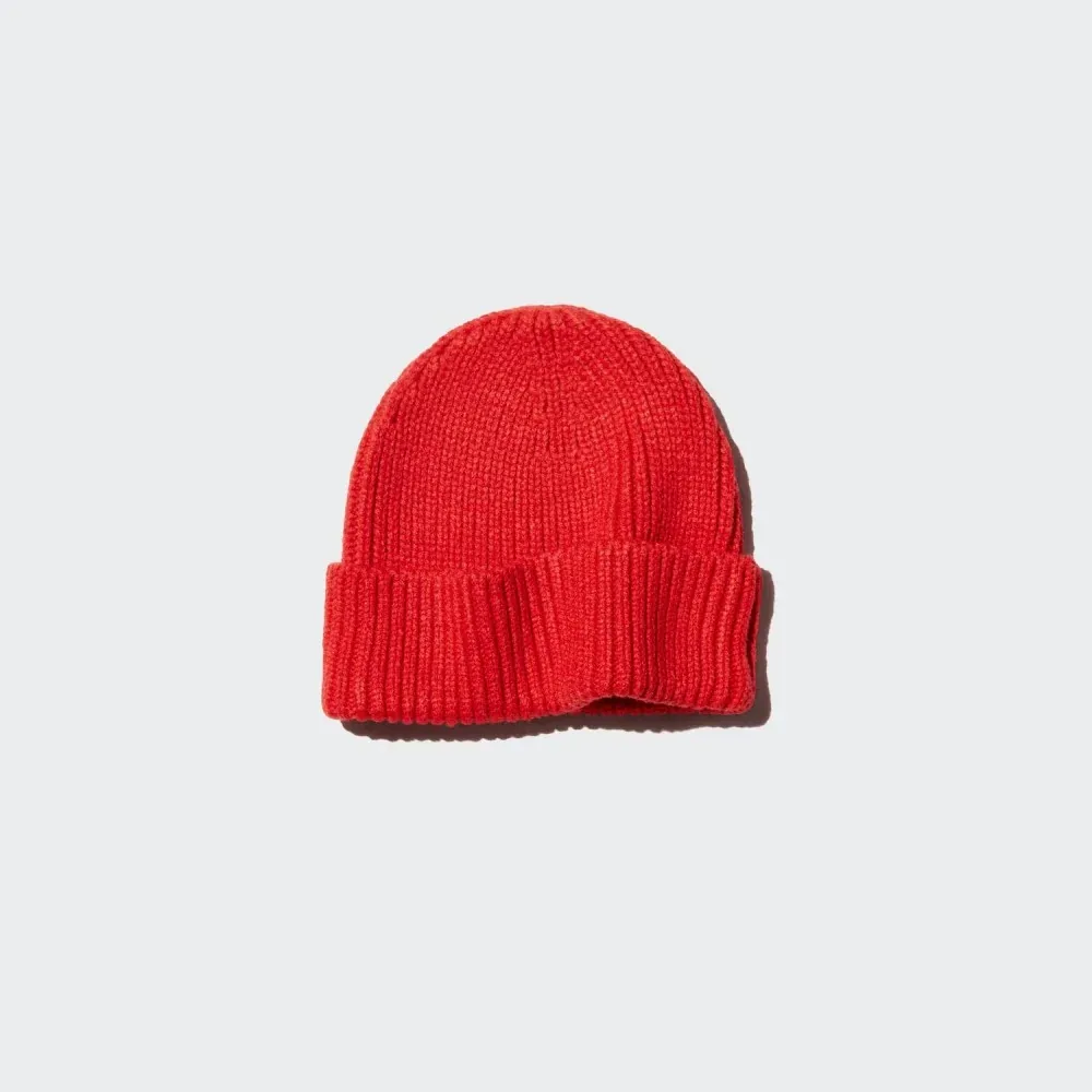 UniQlo Heattech Rib Beanie 486191 Japan best brand