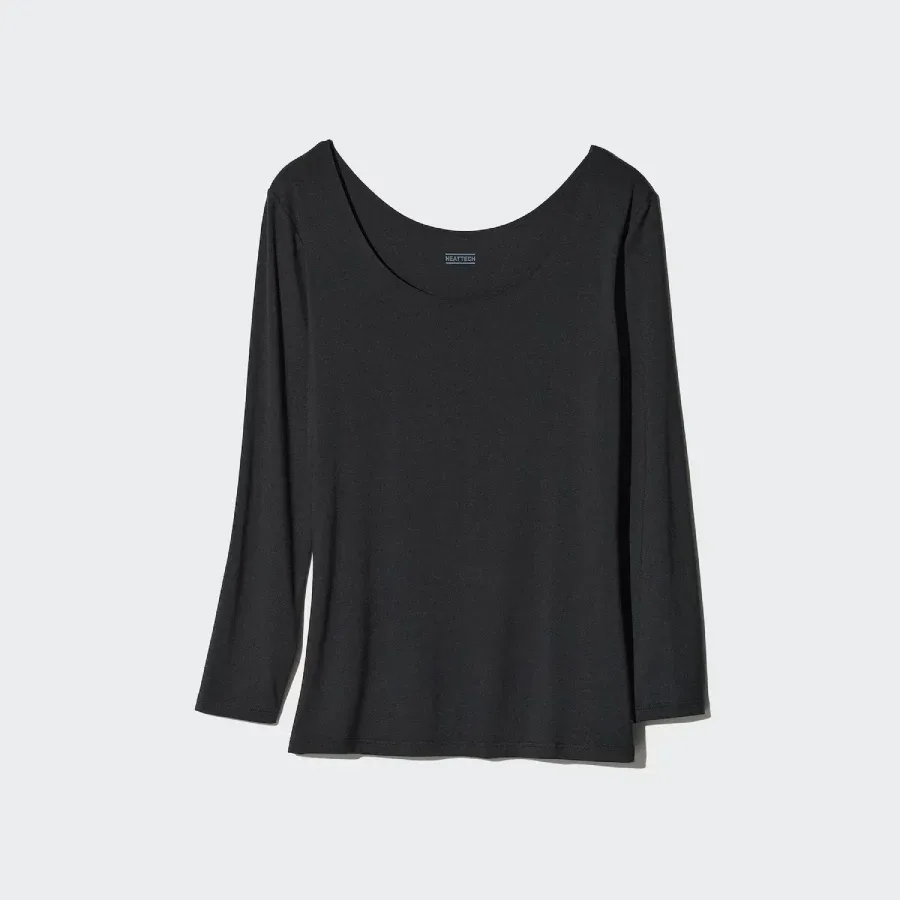UniQlo Heattech U-Neck T-Shirt (3/4 Sleeves) 478936 Japan best brand