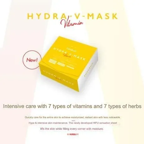 LuLuLun Hydra V Mask Face Mask, Pack of 28 (610 g)