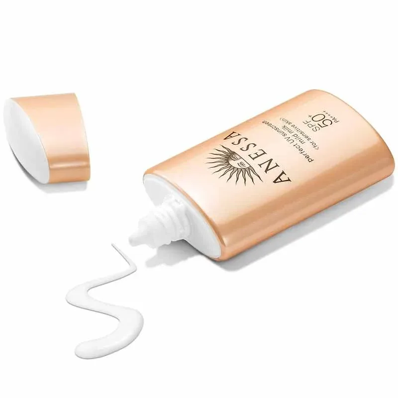 ANESSA Perfect UV Mild Milk – SPF 50+ PA++++ | Unscented | 60 mL