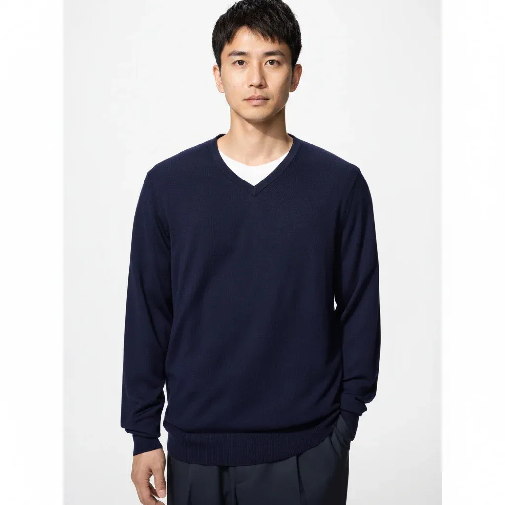 UniQlo Merino V-Neck Sweater 478536/486063 Japan best brand