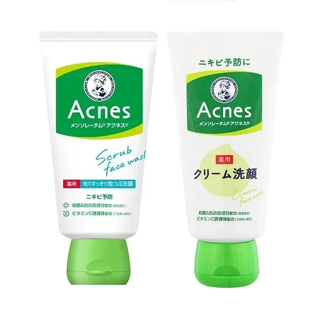 Medicinal Foam Mentholatum Acnes Medicated Face Wash Foam, Rohto, 130g