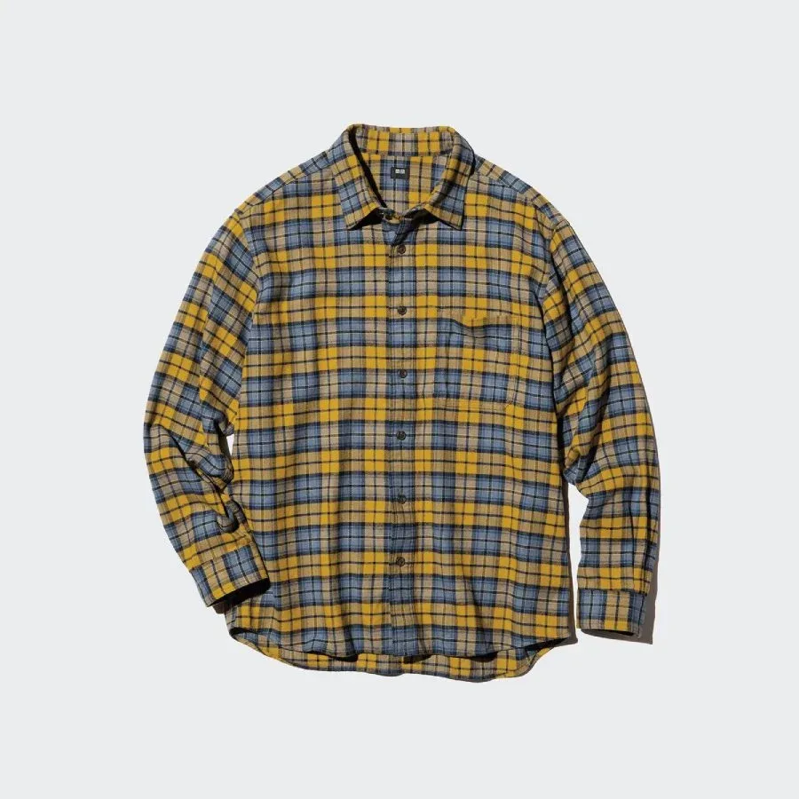 UniQlo Flannel Shirt / Tartan Check 486595 Japan best brand