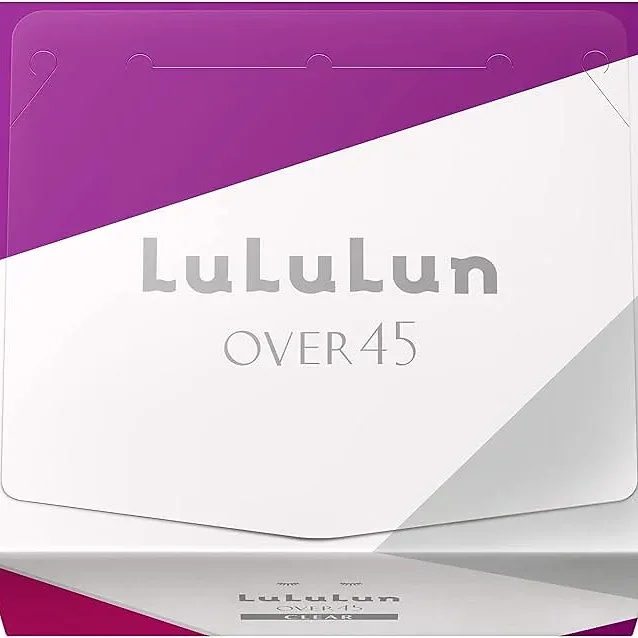 Lululun Over45 2FB Face Mask (Brightening and Moisturizing), 32 Sheets (610 g)