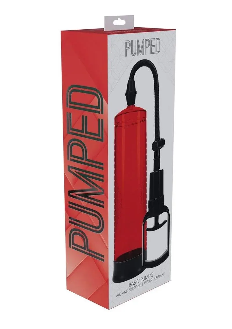 PUMPED - Basic Pump 1 - Water Resistant - Red