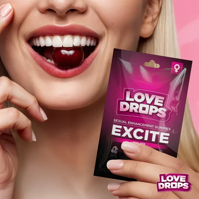 Love Drops EXCITE Enhancement Gummies for HER