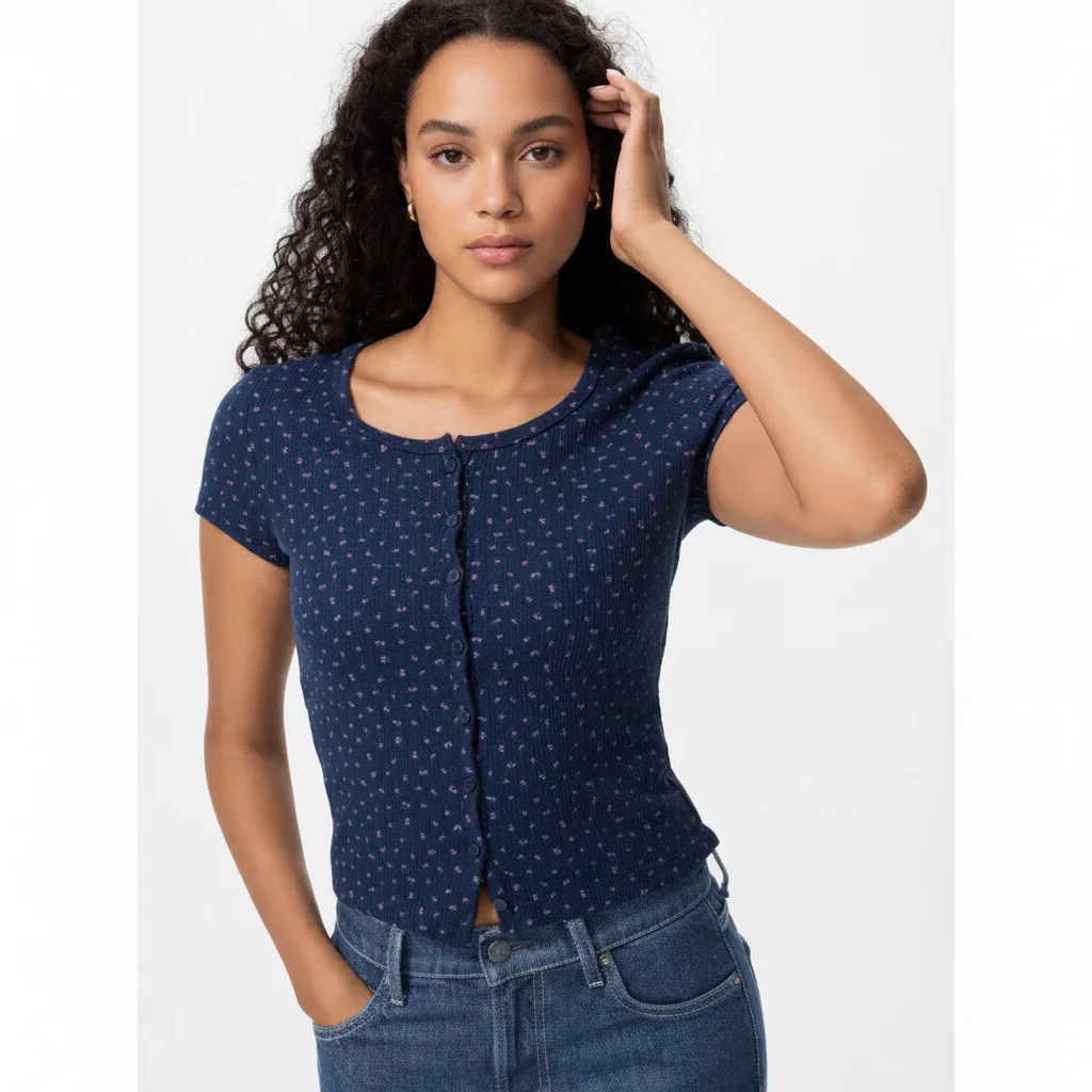 UniQlo Waffle Full Open Mini T 483521 japan best brand