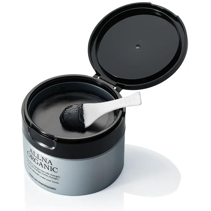 ALLNA ORGANIC Cleansing Balm – Charcoal Blend, Makeup Remover & Pore Care, 90g