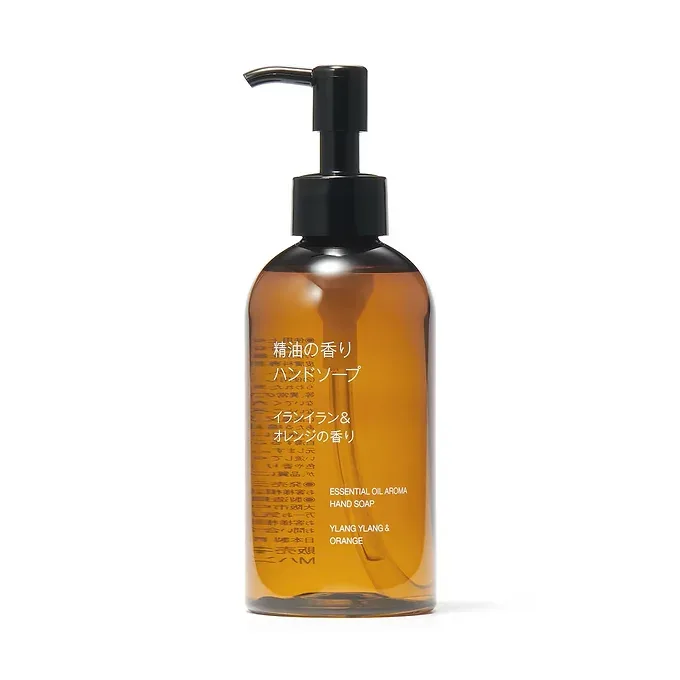 Muji Aromatic Essential Oil Hand Soap – Ylang Ylang & Orange 200ml