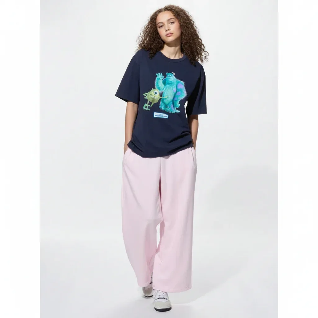 UniQlo Magic for All Icons UT Relax Fit T-Shirt – Monsters, Inc. 487465 Japan best brand