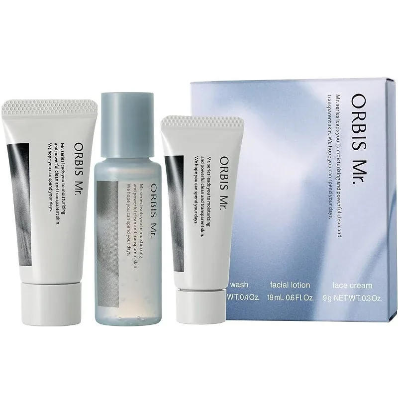 [Quasi-Drug] Mr. Orbis Trial Set | for Men’s (1-Week Set)