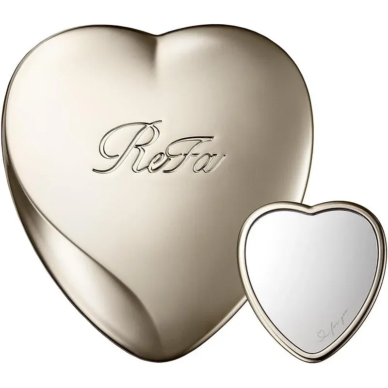 ReFa HEART MIRROR – Portable Beauty Mirror 5.8x 7.6 cm