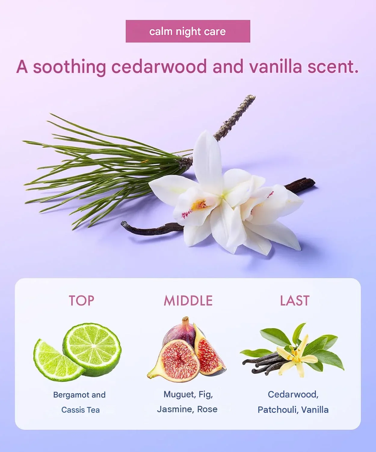 YOLU Calm Night Care Body Scrub – Cedarwood & Vanilla 250 g.