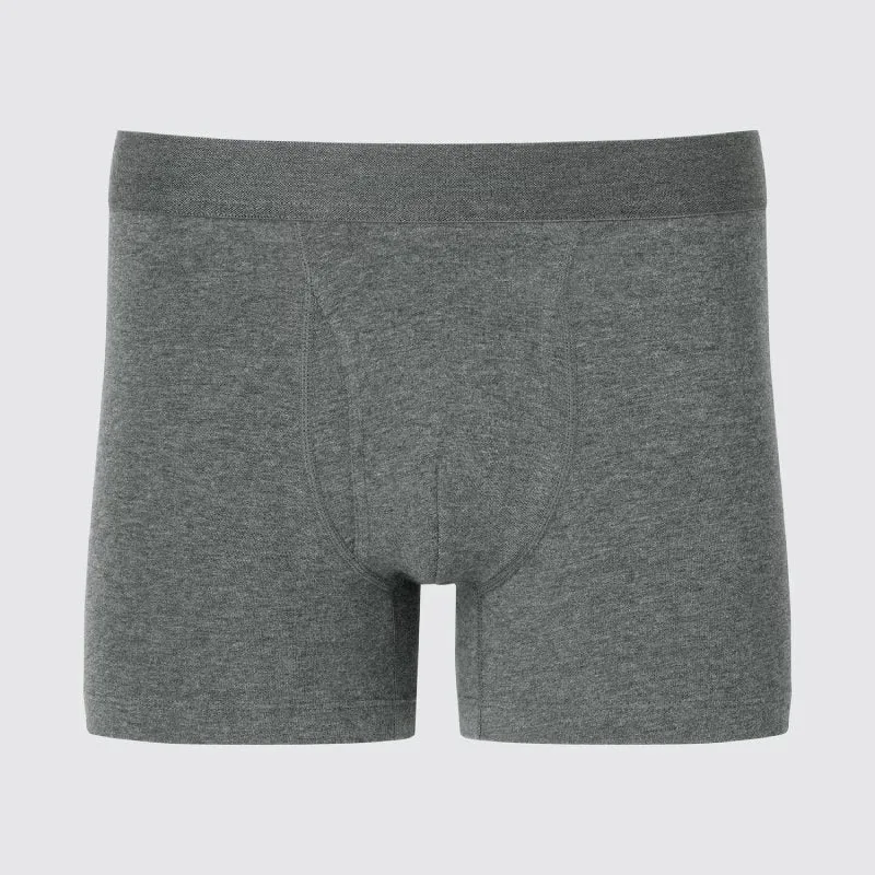UniQlo Cotton Boxer Briefs (With Front Opening) 479495 Japan best brand