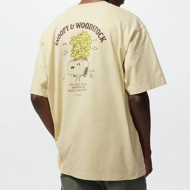 UniQlo Peanuts UT Relaxed Fit T-Shirt 485033 Japan best brand