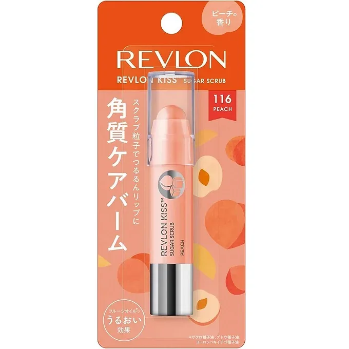 Revlon Kiss Sugar Scrub – Moisturizing Exfoliating Lip Care Stick (2.6 g)