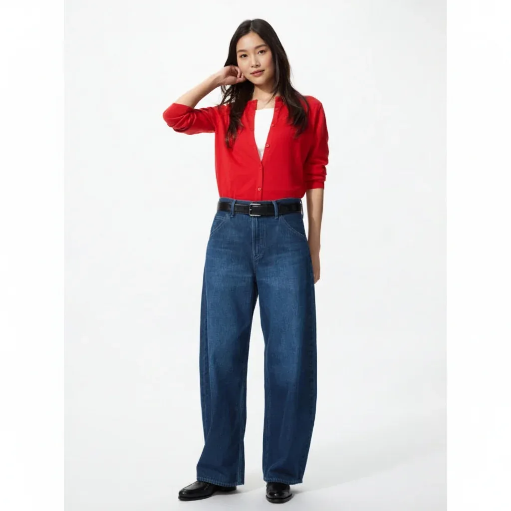 UniQlo Baggy Curve Jeans 479000 Japan best brand