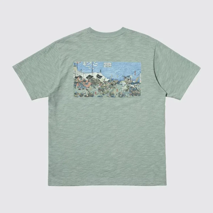 UniQlo Boston Museum Ukiyo-e Heroes UT 480946 Japan Best Brand