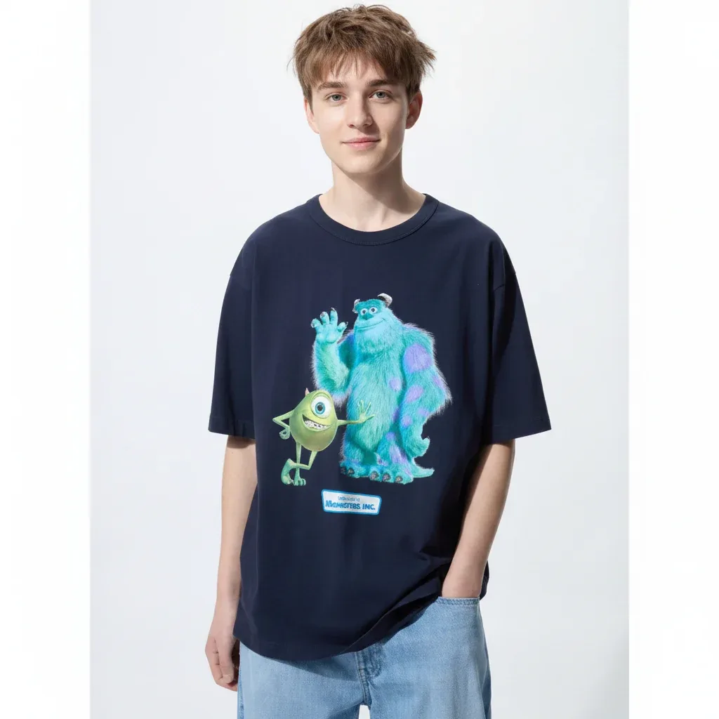 UniQlo Magic for All Icons UT Relax Fit T-Shirt – Monsters, Inc. 487465 Japan best brand